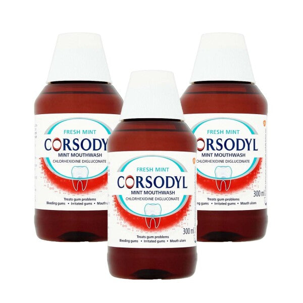 Corsodyl Gum Problem Mouthwash Fresh Mint - 300ml