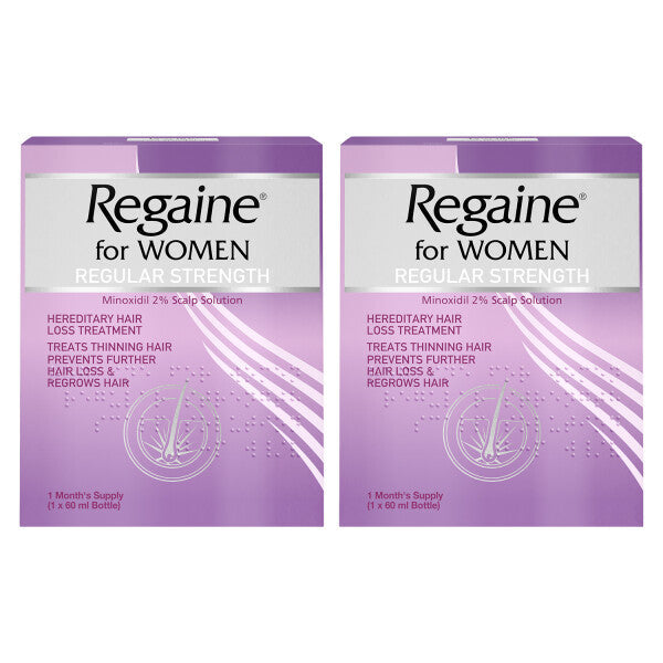 Regaine For Women Solution - 2 Months Supply - 1 x 60ml Bottle