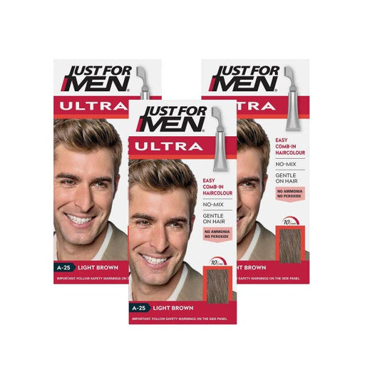 Just For Men Ultra Hair Dye Light Brown A-25