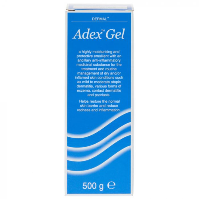 Adex Gel Moisturising Emollient For Dry Skin  - 500g