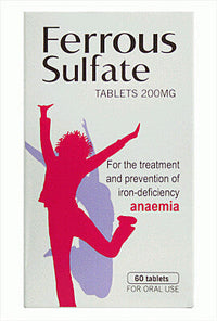 Ferrous Sulph Tabs 200mg Actavs (60)