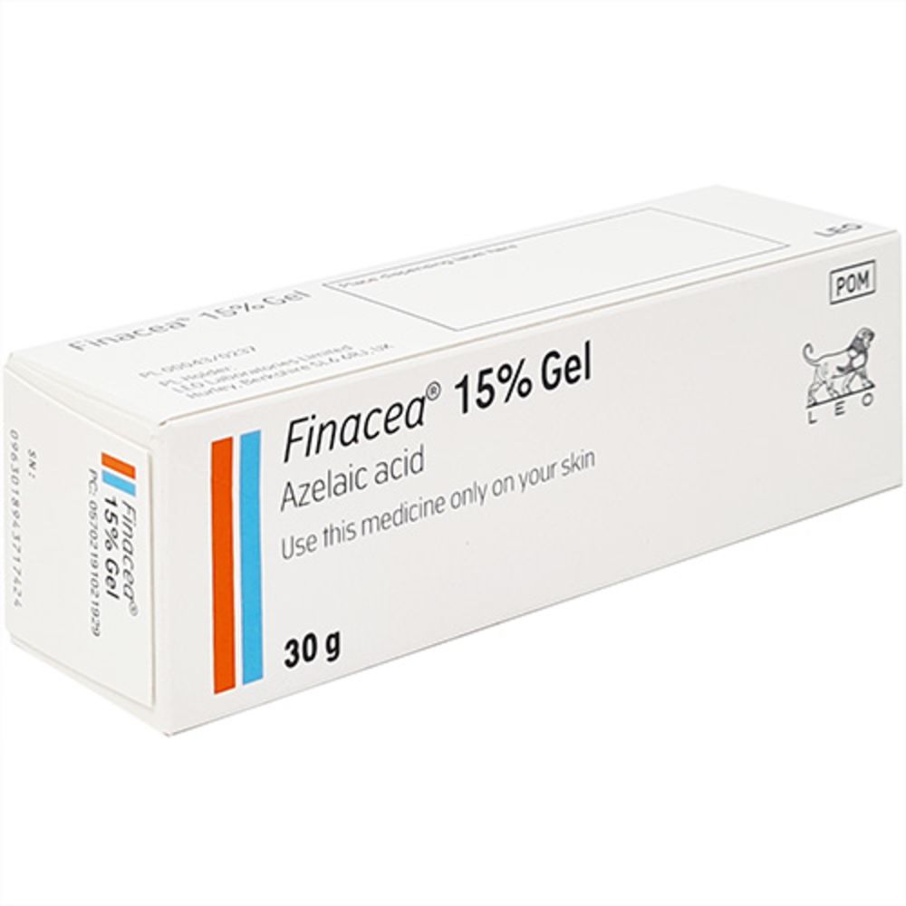 Finacea (azelaic acid) 15% Gel 30g for acne and rosacea