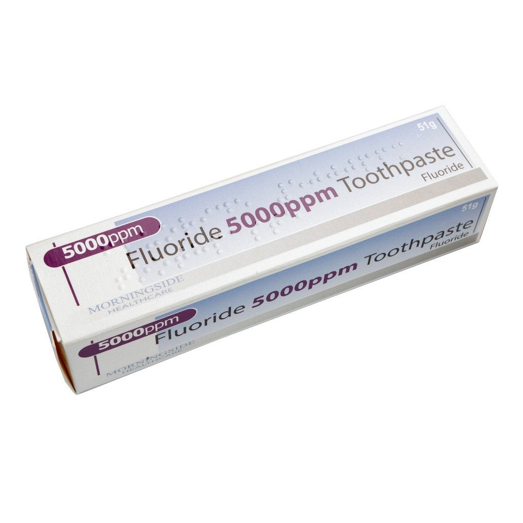 Morningside Fluoride 5000 Toothpaste | High-Strength Fluoride for Tooth ...