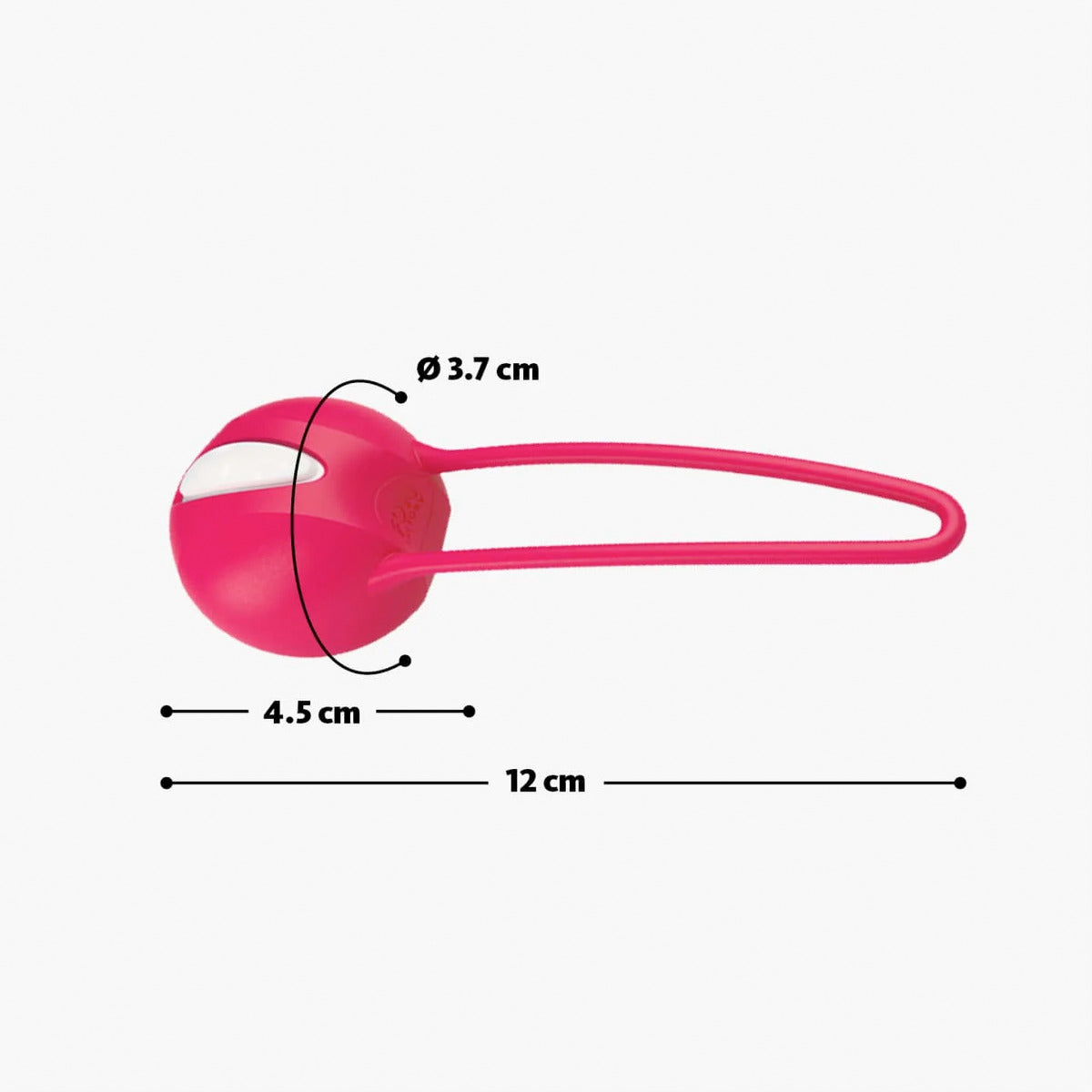 Fun Factory Smartball Uno - White/Pastel lilac