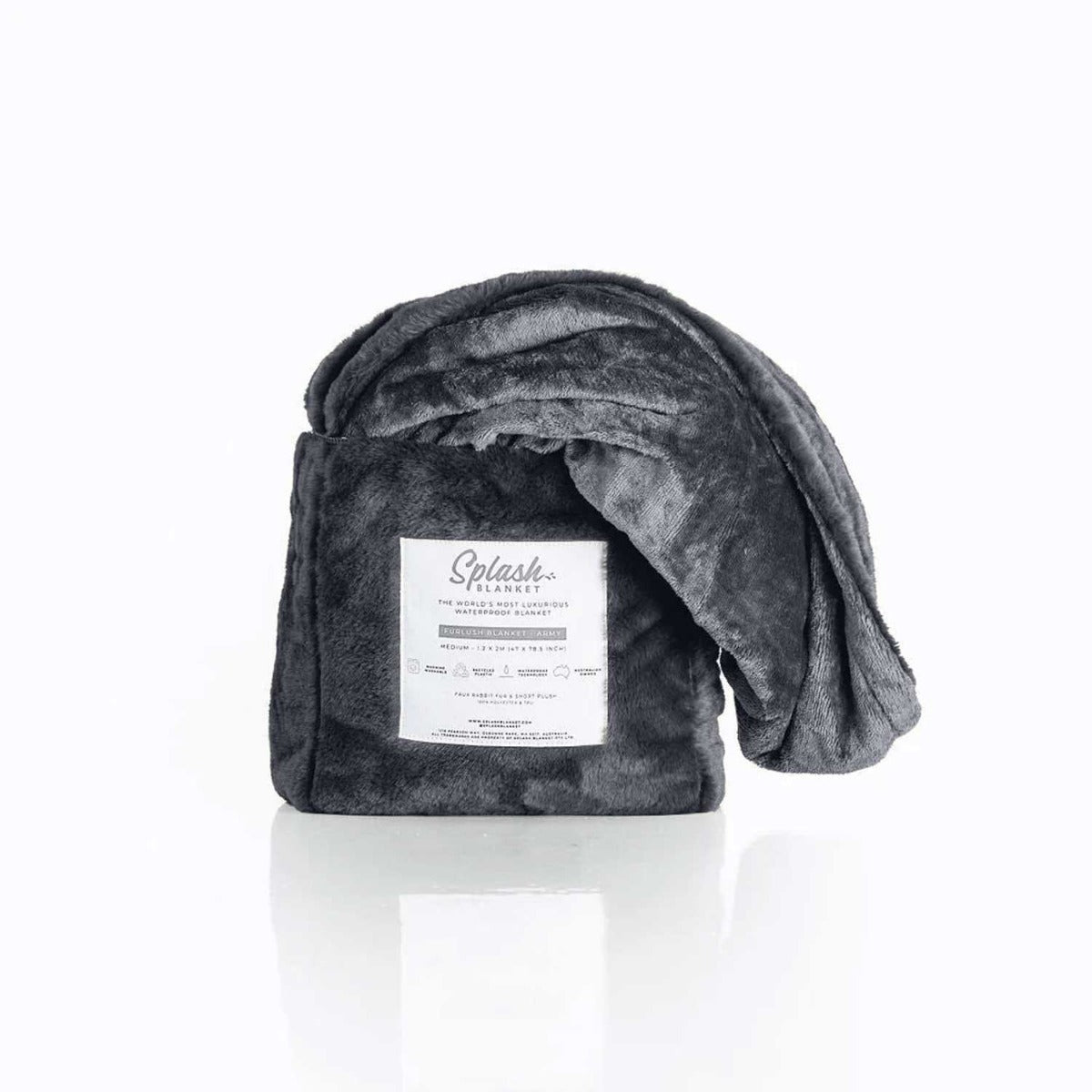Splash Blanket - Furlush (NON bonded) - Stormy