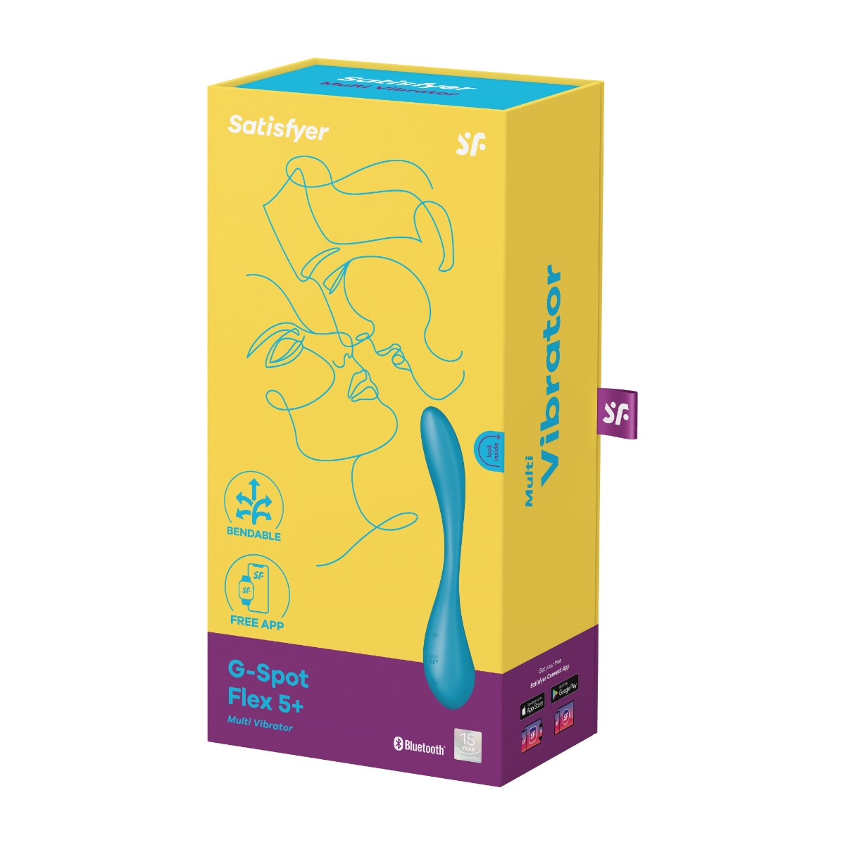Satisfyer G-Spot Flex 5+ - Petrol