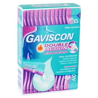 Gaviscon Double Action Liquid Sachets