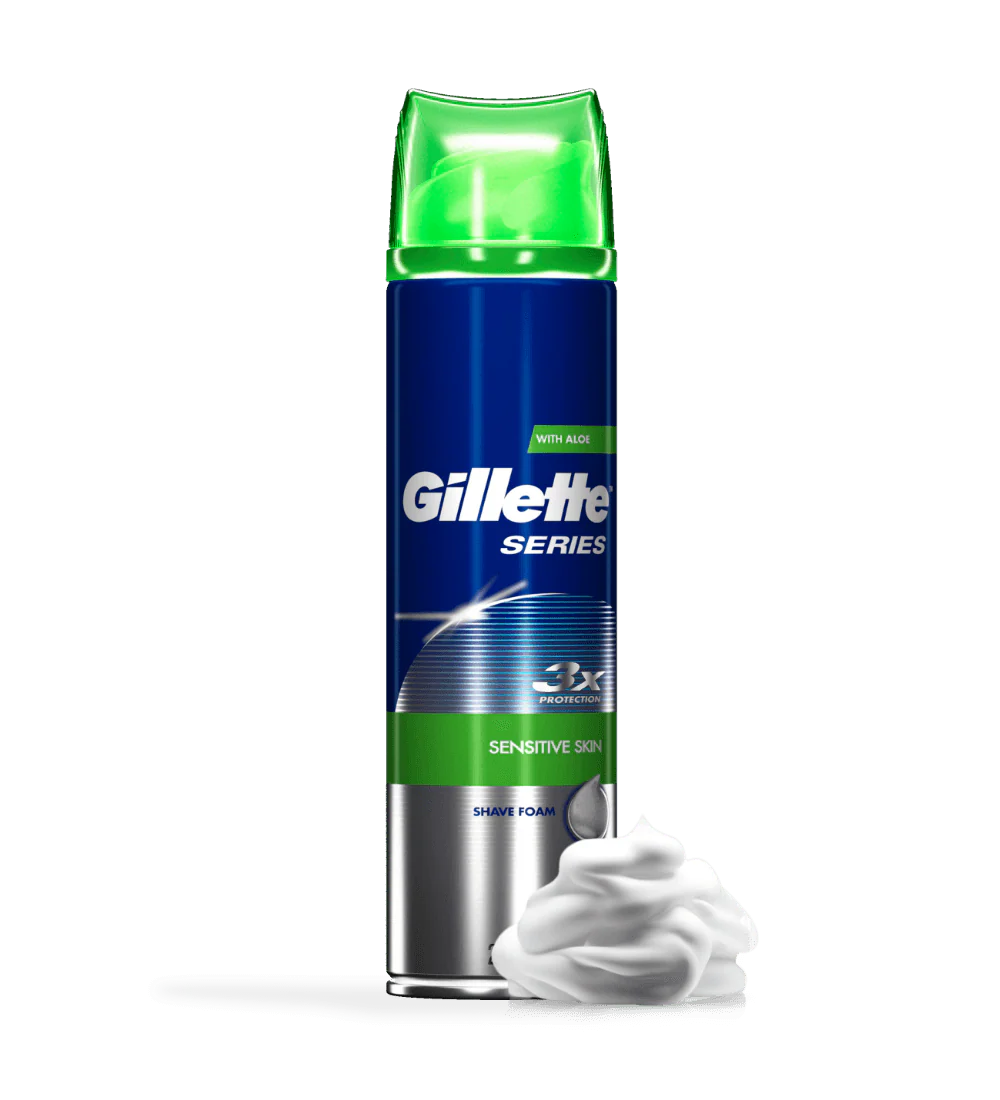 Gillette Shave Foam Sensitive Skin - 250ml