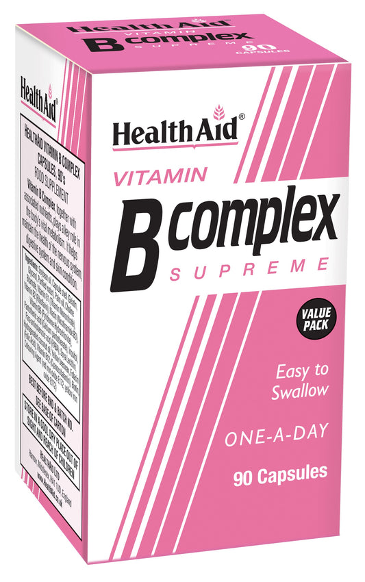 HealthAid Vitamin B Complex Supreme 90 Capsules