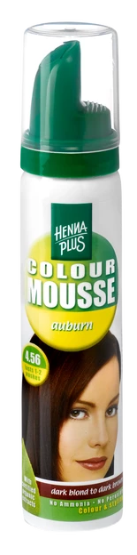 Hennaplus colour mousse range Auburn 75ml