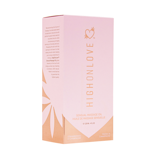 High On Love - Massage Oil - Strawberries & Champagne