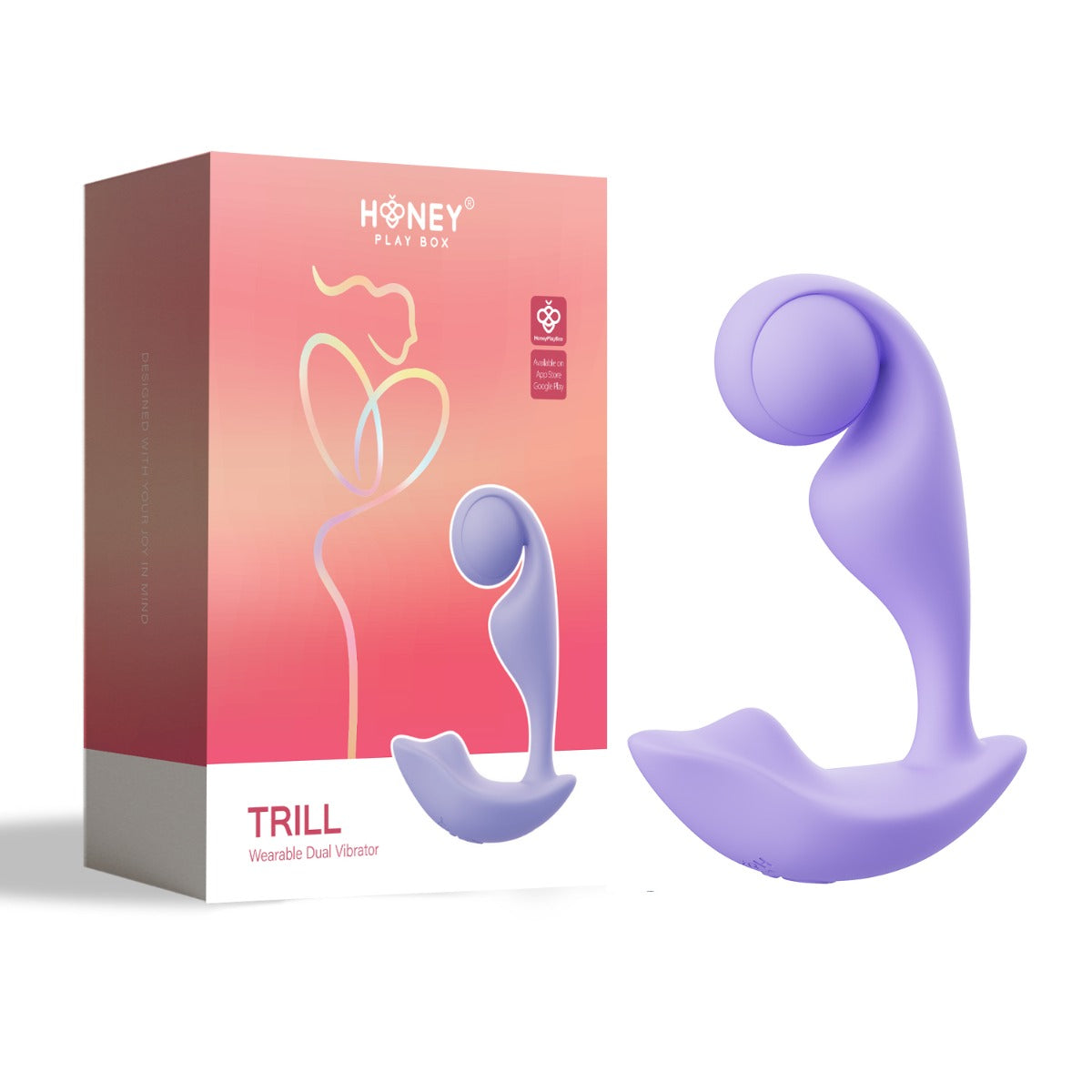 Honey Play Box - Trill - Inflatable Kegel Ball (Wearable Single)