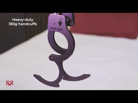 SEI MIO - Secure and Begging for Amore - Robust Metal Handcuffs