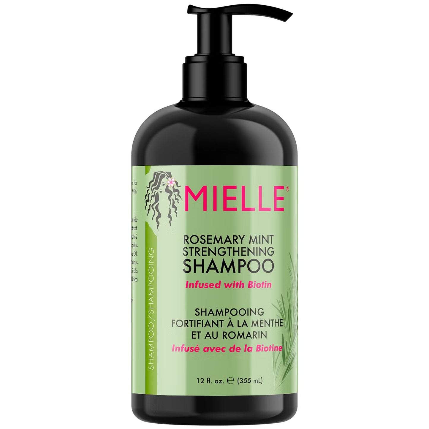 Mielle Strengthening Shampoo Rosemary Mint, 355 ml