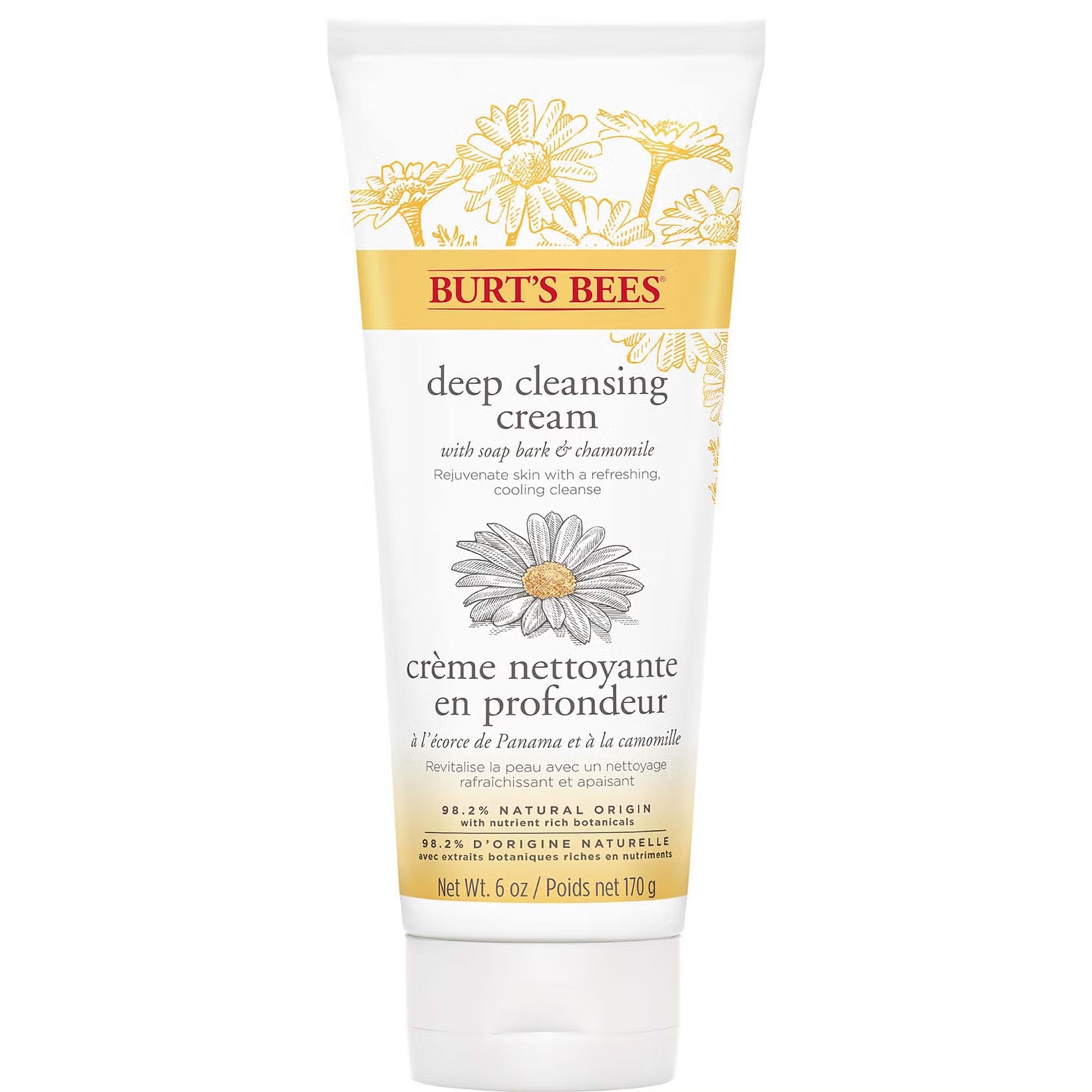 Burt's Bees Soap Bark & Chamomile Deep Cleansing Cream - 170 g