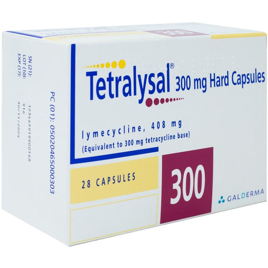 Tetralysal (Lymecycline) 408mg Capsules