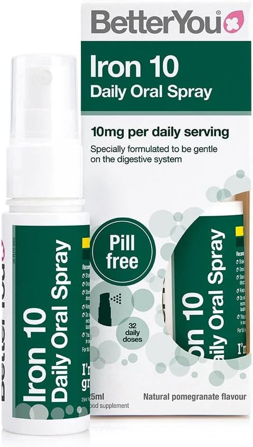 BetterYou Iron10 Daily Oral Spray 25ml