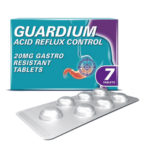 Guardium Acid Reflux Control 20mg - 7 Tablets