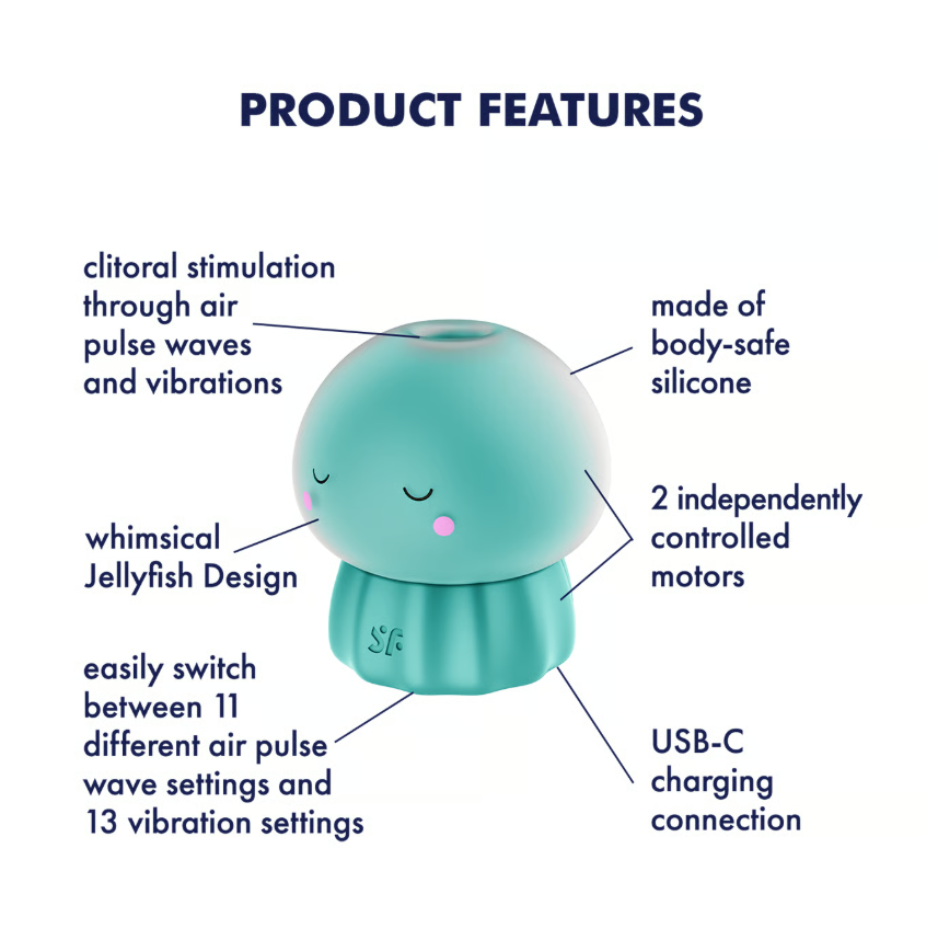 Satisfyer Jelly-cious - Double Air Pulse Vibrator