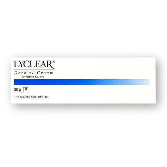 Lyclear Dermal Cream Permethrin 5% - 30g (BRAND MAY VARY)