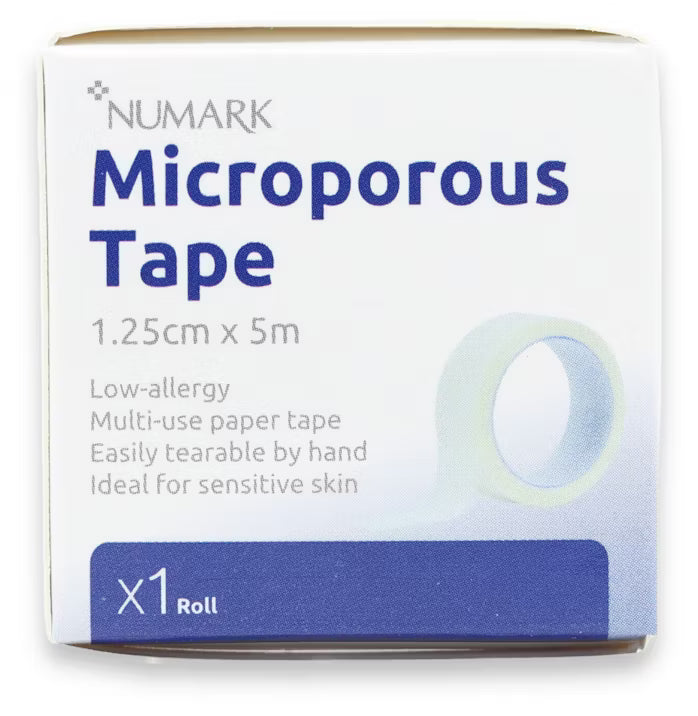 Numark Micropore 1.25cm x 5m