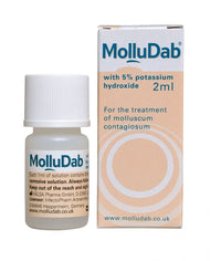 MolluDab Solution (5% Potassium Hydroxide)  - 2ml