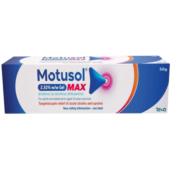 Motusol 2% Diclofenac MAX 30g