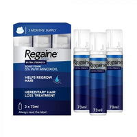 Regaine for Men Extra Strength Scalp Foam (3 bottle pack) - 73ml x 3