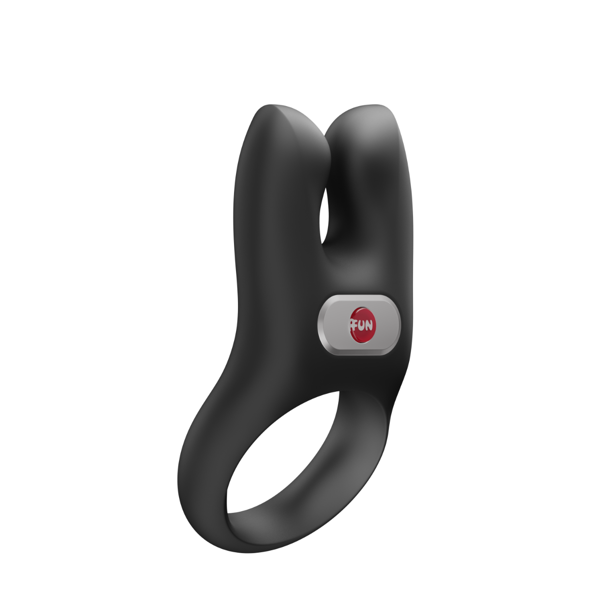 Fun Factory - Nos - Vibrating Cock Ring - Black - Rechargeable  Battery