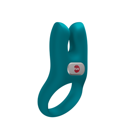 Fun Factory - Nos - Vibrating Cock Ring - Bottle Green - Rechargeable  Battery