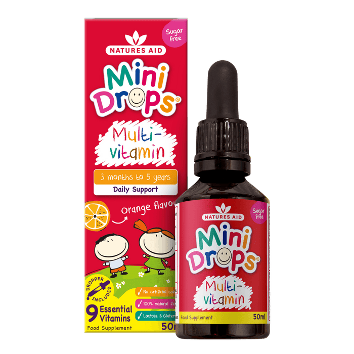 Natures Aid Mini Drops Multivitamin