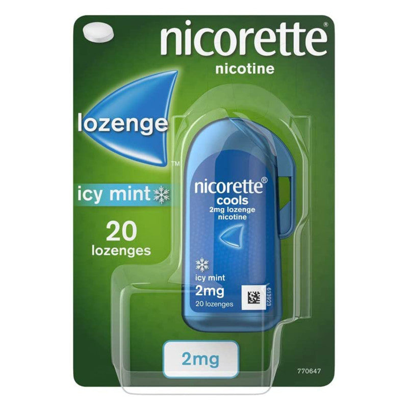 Nicorette Icy Mint 2mg Nicotine Lozenges