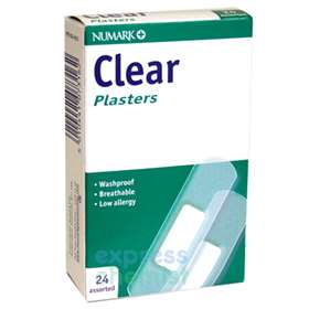 Buy Numark Clear Plasters (24) Online | Cured Pharmacy