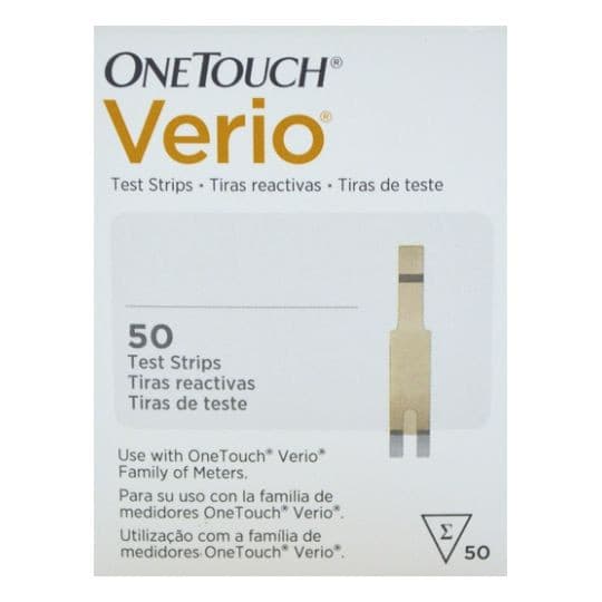 One Touch Verio Test Strips 50s