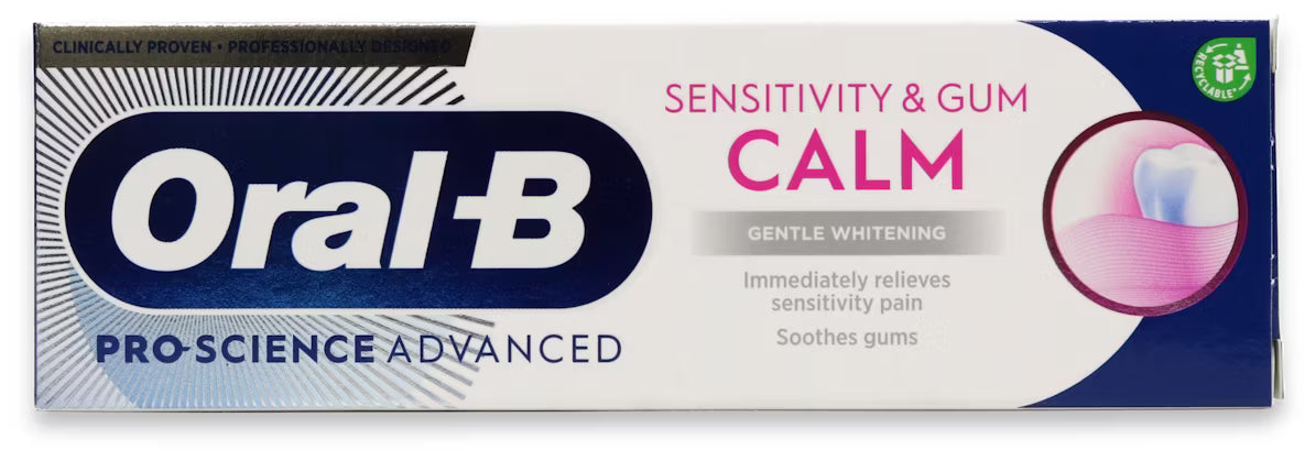 Oral B Sensitivity & Gum Calm Gentle Whitening Toothpaste