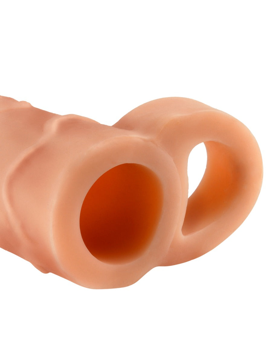 Pipedream - Fantasy X-tensions  - Perfect 2" Extension with Ball Strap  - Light