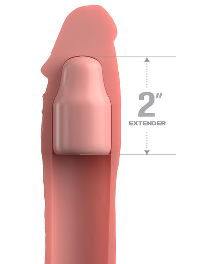 Pipedream - Fantasy X-tensions Elite - 6" Extension with Strap - Light