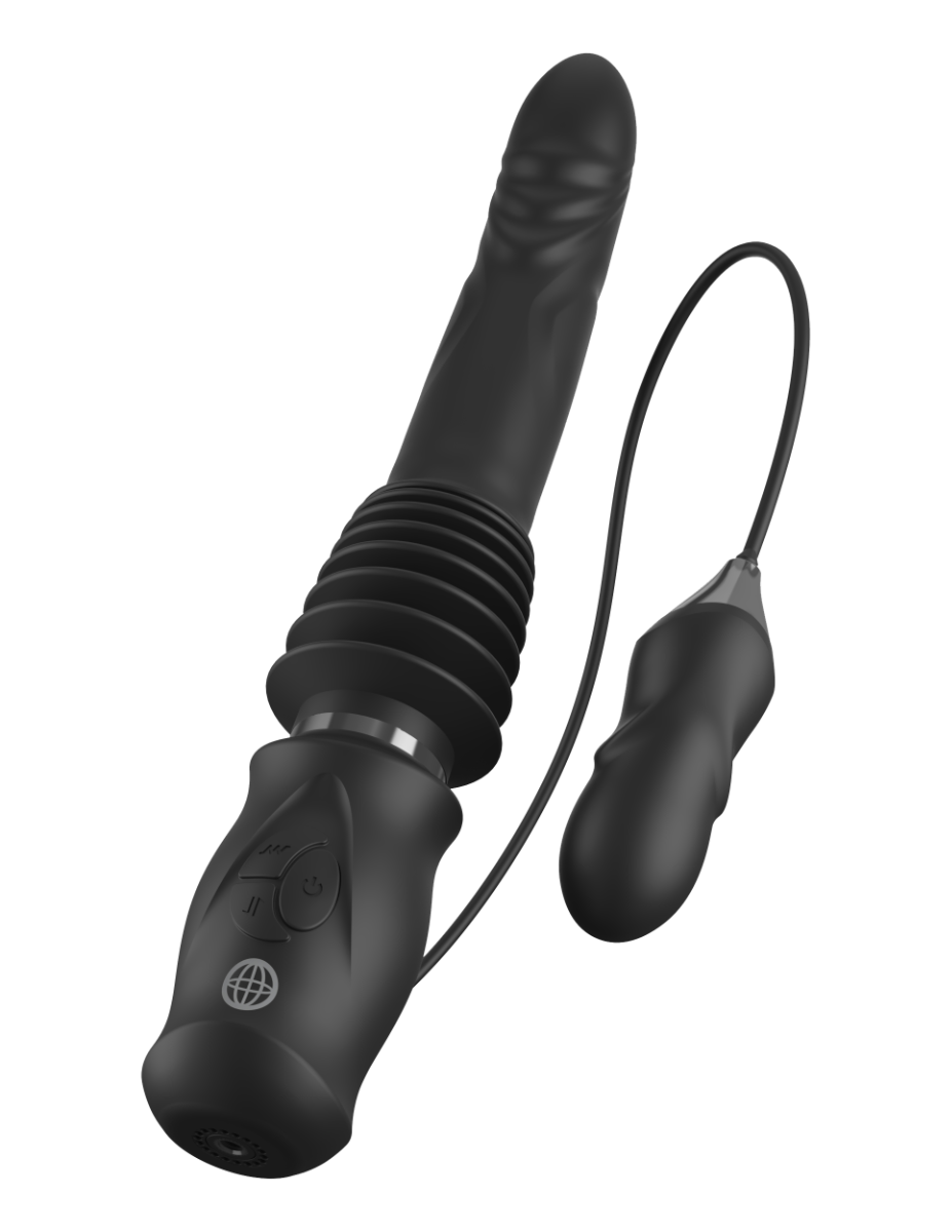 Pipedream - Fetish Fantasy Series  - Ultimate Silicone Thruster - Black