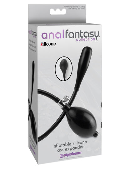 Pipedream - Anal Fantasy Collection - Inflatable Silicone Ass Expander  - Black