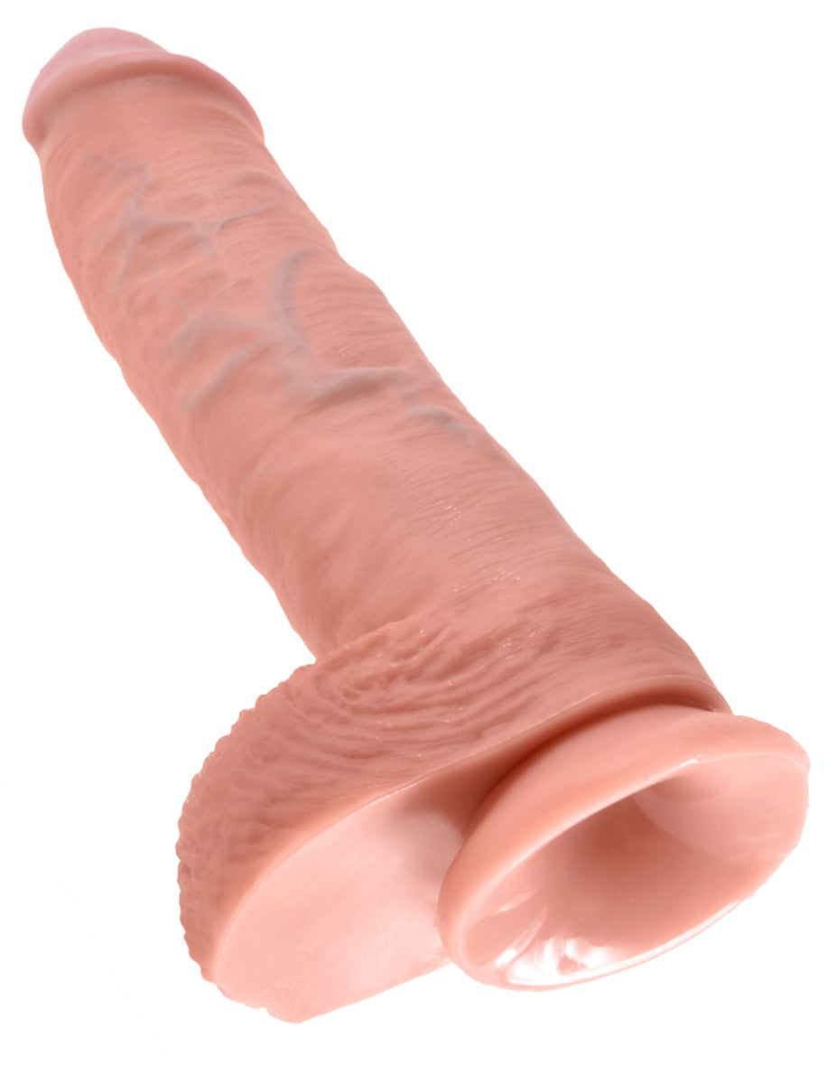 Pipedream - King Cock - 10" Cock with Balls  - Light