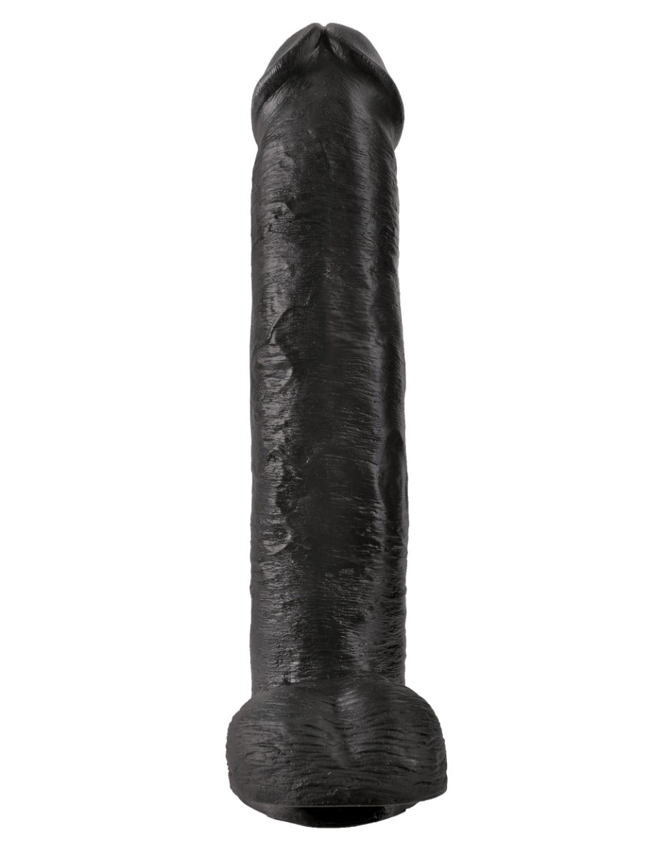 Pipedream - King Cock - 15" Cock with Balls  - Black