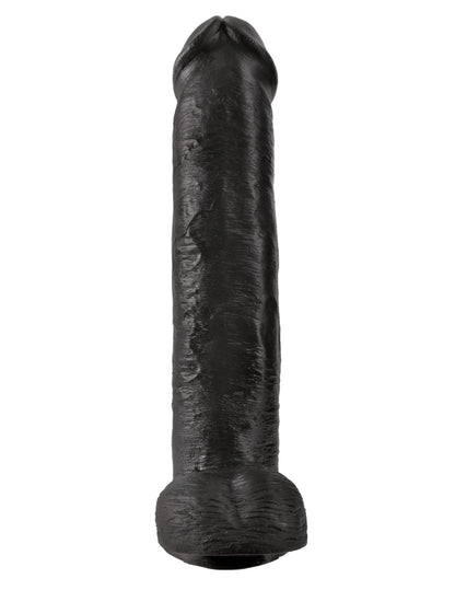 Pipedream - King Cock - 15" Cock with Balls  - Black