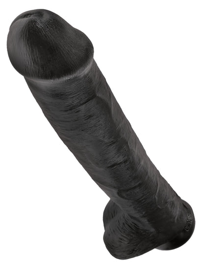 Pipedream - King Cock - 15" Cock with Balls  - Black