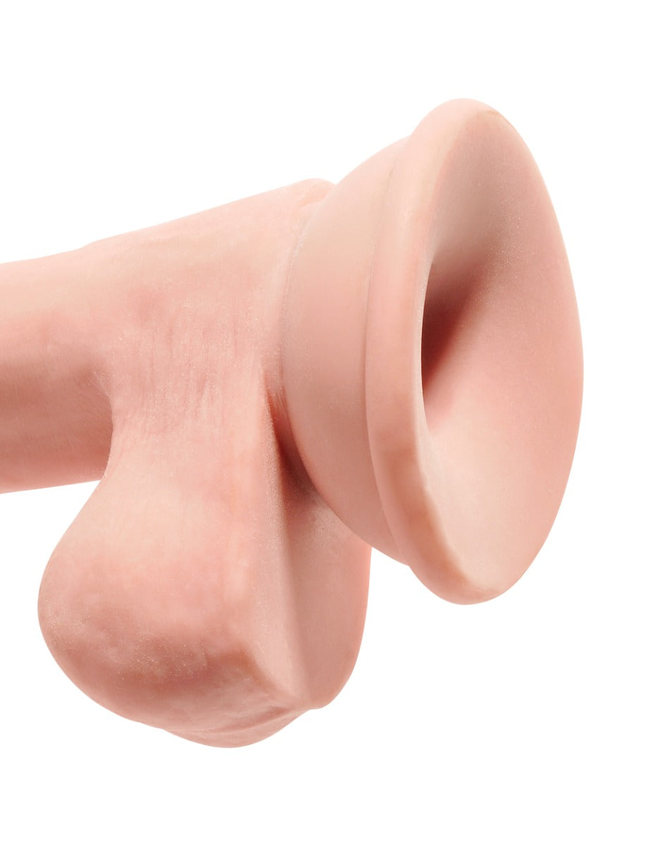Pipedream - King Cock Plus  - 6.5" Triple Density Cock with Balls - Light