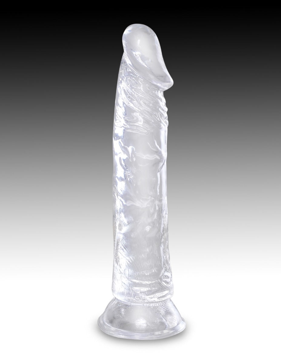 Pipedream - King Cock Clear - 8"  - Clear