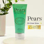 Pears Oil Clear Glow Ultra-Mild Facewash with Lemon Flower Extracts 60 g