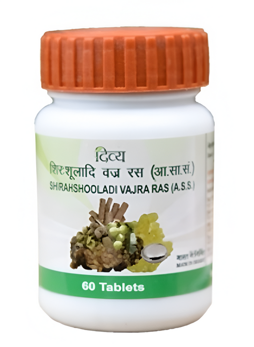 Patanjali Divya Shirahshooladi Vajra Ras Tablets -60 Tablets