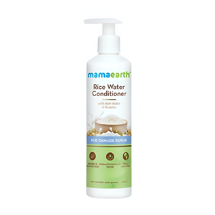 Mamaearth Rice Water Conditioner With Rice Water and Keratin -250 ml