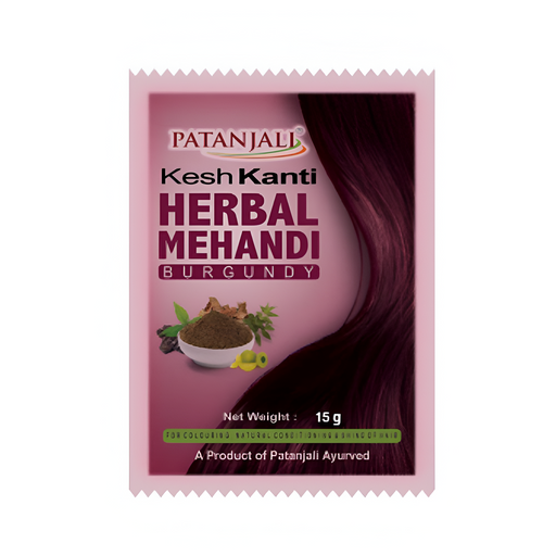 Patanjali Kesh kanti Herbal Mehandi Burgundy -15 gm