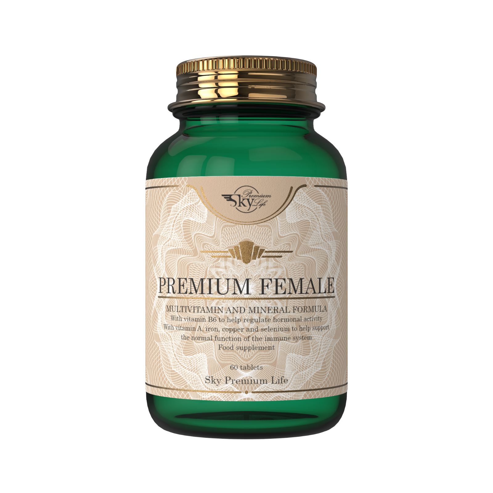 Sky Premium Life Premium Female Multivitamin 60 Tablets